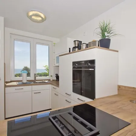 Appartamento Mit Meerblick Und Terrasse, Gratis Nutzung Vom Ahoi Erlebnisbad Und Sauna In Sellin - Meeresblick 68 *