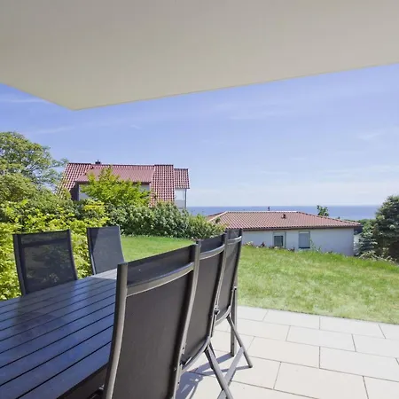 Mit Meerblick Und Terrasse, Gratis Nutzung Vom Ahoi Erlebnisbad Und Sauna In Sellin - Meeresblick 68 Apartment