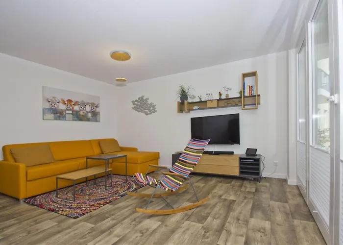 Meeresblickresidenzen Ferienwohnung Nr 68 Mit Sauna- Und Schwimmbadnutzung Im Ahoi Sellin *